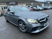 Used Mercedes C300 AMG Line Premium 245 HP (180 kW) 2019 Grey Coupe