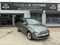 Used Fiat 500 Lounge 69 HP (50 kW) 2012 Grey Cabriolet