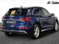 Begagnad Audi Q5 S-Line 200 HK (147 kW) 2021 Blå SUV