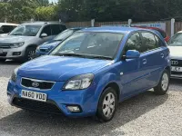 Used Kia Rio 2010 Blue Hatchback