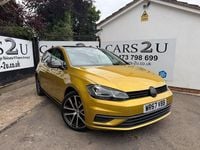 Used VW Golf VII SE 125 HP (91 kW) 2017 Yellow Hatchback