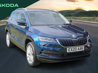 Used Skoda Karoq SE L 147 HP (108 kW) 2020 Blue SUV