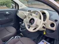 Used Fiat 500 Lounge 2013 Beige Hatchback