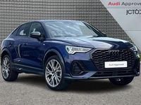 Used Audi Q3 Black Edition 150 HP (110 kW) 2025 Blue SUV