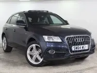 Used Audi Q5 S-line plus 177 HP (130 kW) 2014 Blue SUV