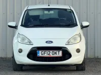 Used Ford Ka Metall 69 HP (50 kW) 2012 White Hatchback