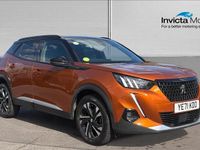 Used Peugeot 2008 GTi 131 HP (96 kW) 2021 Orange fusion metallic SUV