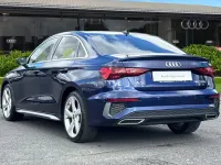 Używany Audi A3 S-Line 150 KM (110 kW) 2023 Niebieski Sedan/Limuzyna