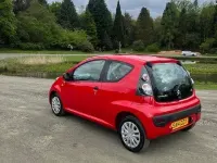 Used Citroën C1 68 HP (50 kW) 2014 Red Hatchback