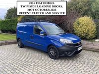 Used Fiat Doblò 90 HP (66 kW) 2016 Blue MPV