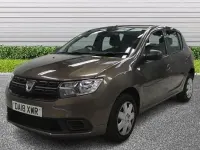 Used Dacia Sandero Ambiance 2018 Brown Hatchback