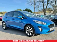 Used Ford Fiesta Trend 85 HP (62 kW) 2019 Blue Hatchback