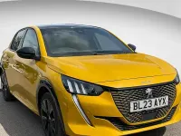 Used Peugeot e-208 GTi 100 kW (136 HP) 2023 Yellow Hatchback