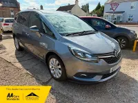 Used Vauxhall Zafira SRi 134 HP (98 kW) 2017 Grey MPV