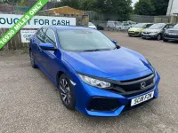 Used Honda Civic SE 126 HP (92 kW) 2018 Blue Hatchback