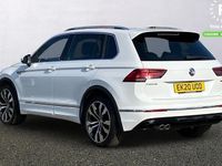 Used VW Tiguan R-line 150 HP (110 kW) 2020 White SUV
