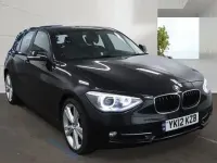 Used BMW 118 Sport Line 2012 Black Hatchback