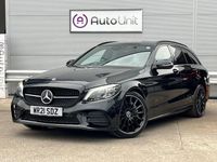 Used Mercedes C300 AMG line 2021 Black Estate