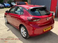 Used Vauxhall Corsa 75 HP (55 kW) 2020 Red Hatchback