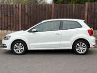 Used VW Polo SE 75 HP (55 kW) 2014 White Hatchback