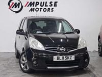 Used Nissan Note N-TEC 88 HP (64 kW) 2011 Black Hatchback