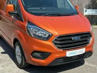 Used Ford Transit Custom Limited 130 HP (95 kW) 2018 Orange Van