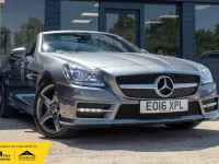 Used Mercedes SLK250 AMG 204 HP (150 kW) 2016 Grey Cabriolet