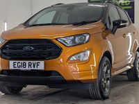 Used Ford Ecosport ST-Line 125 HP (91 kW) 2018 Orange SUV
