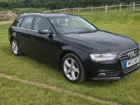 Used Audi A4 143 HP (105 kW) 2012 Black Estate