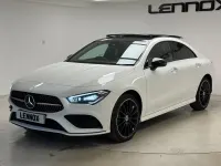 Used Mercedes CLA250e AMG Line Premium Plus 218 HP (160 kW) 2022 White Coupe