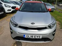 Used Kia Stonic First Edition 118 HP (86 kW) 2018 Silver SUV