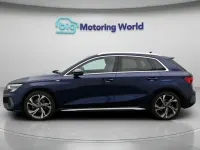 Used Audi A3 S-Line 148 HP (108 kW) 2022 Blue Sedan