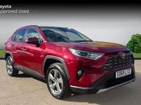Used Toyota RAV4 Hybrid 222 HP (163 kW) 2019 Red SUV