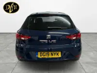 Used Seat Leon SE Dynamic 115 HP (84 kW) 2019 Blue Hatchback