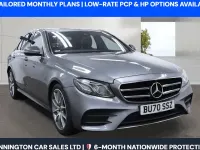 Used Mercedes E220 AMG line 194 HP (142 kW) 2020 Grey Sedan