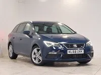 Used Seat Leon FR 190 HP (139 kW) 2019 Blue Estate
