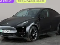 Used Tesla Model Y Long Range AWD 286 kW (389 HP) 2023 Black SUV
