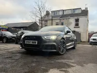 Used Audi A3 Black Edition 2017 Grey Sedan