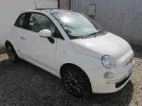 Used Fiat 500 Lounge 69 HP (50 kW) 2015 White Hatchback