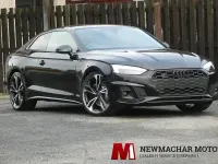 Used Audi A5 Black Edition 341 HP (250 kW) 2022 Black Coupe
