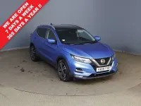 Used Nissan Qashqai N-Connecta 115 HP (84 kW) 2020 Blue SUV