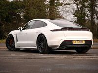 Used Porsche Taycan Performance Package 350 kW (476 HP) 2021 White Sedan