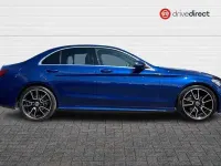 Used Mercedes C220 AMG Line Premium 2020 Blue Sedan