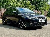Used Seat Ibiza FR Sport 113 HP (83 kW) 2024 Black Hatchback