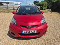 Used Toyota Aygo 67 HP (49 kW) 2012 Red Hatchback