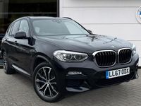 Used BMW X3 M Sport 187 HP (137 kW) 2017 Black SUV