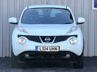 Used Nissan Juke Acenta 117 HP (86 kW) 2014 White SUV