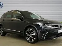 Used VW Tiguan R-line 150 HP (110 kW) 2020 Black SUV