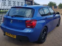 Used BMW M135 M Performance 315 HP (231 kW) 2014 Blue Hatchback