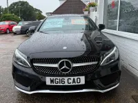 Used Mercedes C220 AMG line 2016 Black Coupe